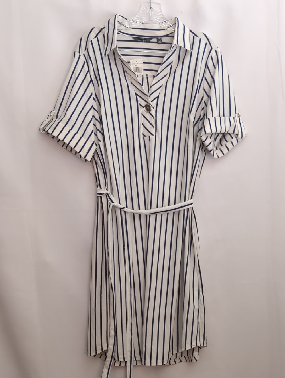 Mlle Gabrielle Striped Midi Dress
